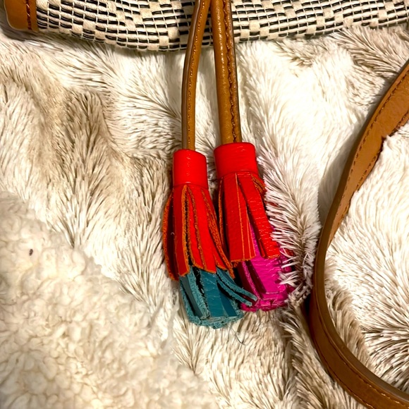 Fossil Crossbody Cinch Closure Purse ❤️ 💙 💖 - Picture 5 of 12